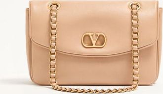 Valentino Garavani Valentino Garavani Djuna Medium Chain Bag In Nappa Leather Wo
