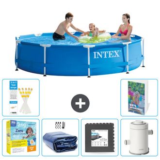 Intex Piscina Con Estructura Redonda - 305x76 Cm - 7-piezas S111