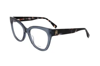 Tommy Hilfiger Womens 52 mm Blue Eyeglasses TH2054-PJP-52