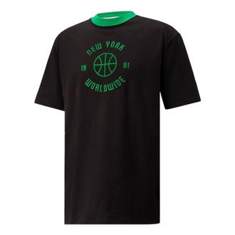 Puma x Rhuigi Graphic T-Shirt Black Green 539510-01