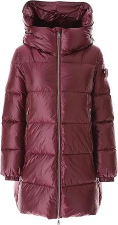 Add Stijlvolle Pruimenjassen - Dames - Dons jassen - Rood - M - Jassen