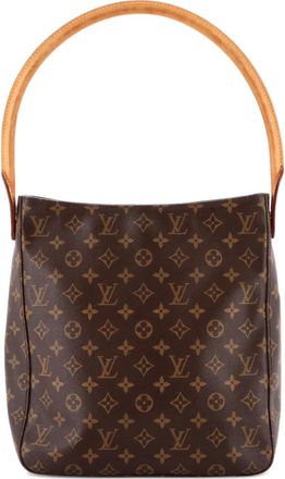 Louis Vuitton Looping Handbag Monogram Canvas GM shoulder bag - Bruin