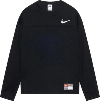 St&uuml;ssy Dri-FIT Mesh Jersey - Heren - Longsleeves - Zwart - XL - Katoen - Tops