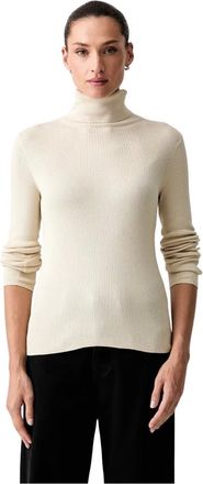 Marc O'Polo Dolcevita a coste - - Knitwear - Donna - Beige - S