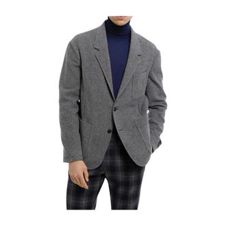 Ermenegildo Zegna Heren, Jassen, Grijs, Maat: XL