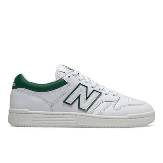 New Balance Sneaker NEW BALANCE 480, Herren, Gr. 40,5, weiss (wei&szlig;, timberwolf), Textil, Schuhe Sneaker