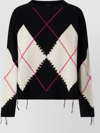 Pinko wool cashmere crewneck sweater