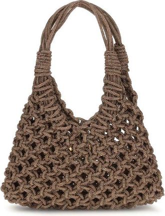 Hibourama Bags Brown Resin Womens Handbag