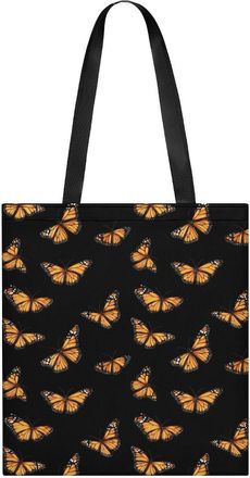 Generic Monarch Butterfly Tote Bag for Women Men Shoulder Bags Purses Pouch Handbags