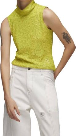In The Mood For Love Estelle Top In Acid Green