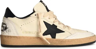 Golden Goose Ball Star White Lear Sneakers
