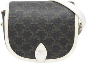 Celine Pre-owned Folco Crossbody Bag - Dames - Vintage Schoudertas - Bruin - ONE Size - Vintage