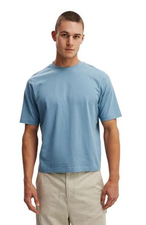 Cotton On Mens Cropped Fit T-Shirt in Chalk Blue at Nordstrom, Size X-Large