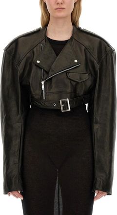 Rick Owens Biker Jacket-Donna