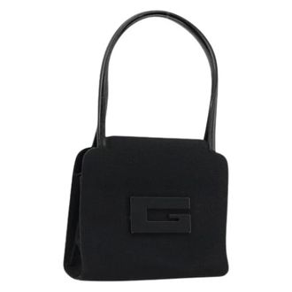 Gucci Pre-owned Handbags, female, Black, Size: ONE SIZE Pre-owned Vintage Hand Bag