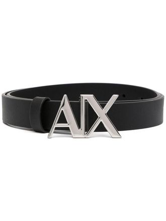 A|X Armani Exchange Cintura con fibbia - Nero