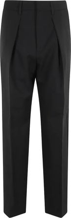 SOEUR pleated tailored trousers - Black