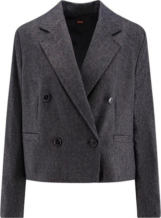 HUGO BOSS Donna, Giacche, Grigio, 3Xs, new