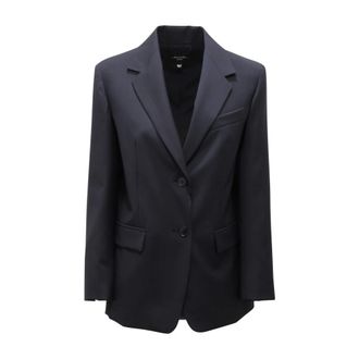 Max Mara Materia Wo Jacket - female - Max Mara - Blazers - Blue - 3XS - Jackets