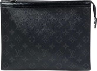 Louis Vuitton Pre-owned Monogram Eclipse Clutch - - Pre-owned - Donna - Nero - ONE SIZE