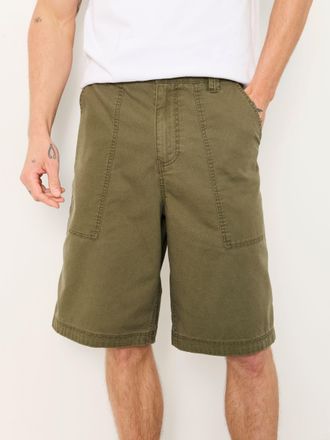 Fat Face FatFace Pascal Khaki Green Utility Shorts