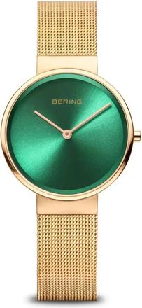 Bering Dameshorloge Classic 31 mm Armband Milanese 14531-338 - Dames - Horloges - Geel - ONE Size - Accessoires