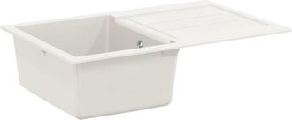 vidaXL Lavabo 780 X 500 Mm 80% Cuarzo Y 20% Resina Vidaxl