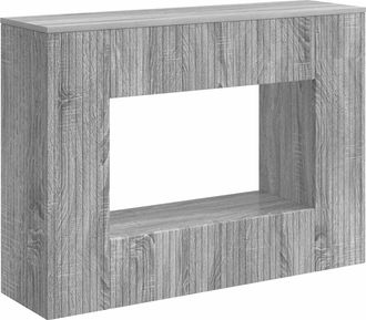 vidaXL Mesa Consola Gris Sonoma 101 X 29 X 74 Cm Madera De Ingenier&iacute;a Vidaxl