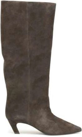 Ash Stivale - Dames - Laarzen met Hak - Bruin - 37 EU - Leer - Schoenen