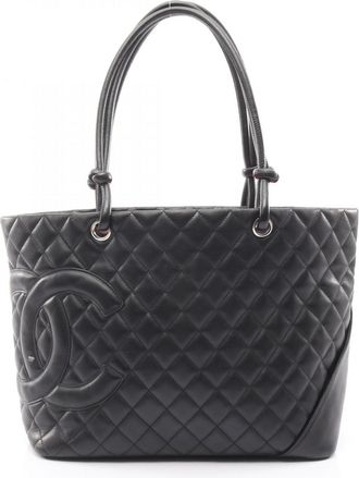 Chanel Black Cambon Ligne Tote Bag (Pre-Owned)