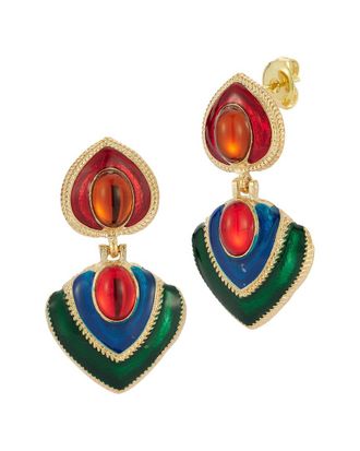 Sphera Milano Gold-Plated Cz Earrings
