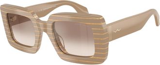 Giorgio Armani AR8241U 631094 Womens Sunglasses Brown Size 48