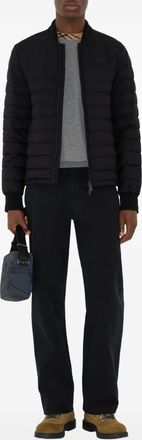 Burberry Piumino trapuntato - Nero