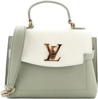 Louis Vuitton Lockme Ever Handbag Leather Mini satchel - Groen