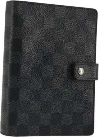 Louis Vuitton Pre-owned Accessories, female, Black, Size: ONE SIZE Pre-owned Day Planner Cover