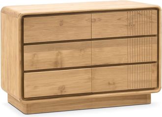 Moycor Cómoda teca beige anch. 125 cm