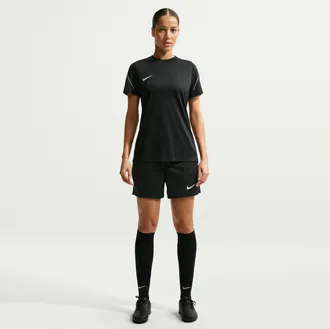 Nike Womens Strike Dri-FIT Soccer Knit Shorts in Black | IH0463-010