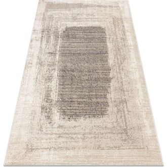 RugsX Rugsx - Alfombra Fusion 8256 Crema / Beige - Marco, Vintage, Moderna, Abstracta Beige 200x290 Cm