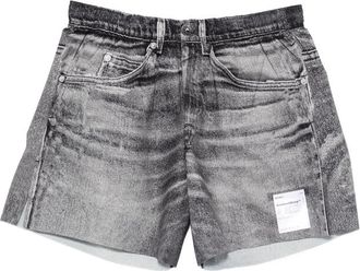 SATISFY AmbientWarp Denim-print Shorts