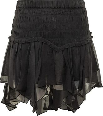 Isabel Marant Fiala Rokje - Dames - Korte rokken - Zwart - S - Rokken
