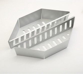 OEM Juego De Utensilios Para Barbacoa - 2 Cestas Para Carb&oacute;n, Para Calor Directo E Indirecto, Accesorios Para Barbacoa