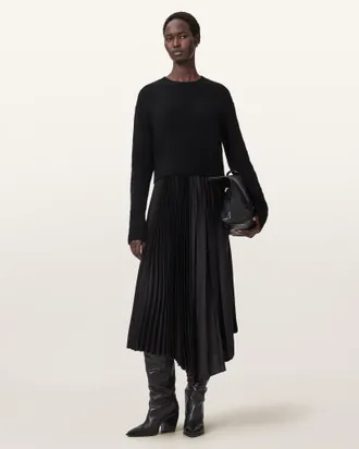 AllSaints Jax 2-In-1 Maxi Dress