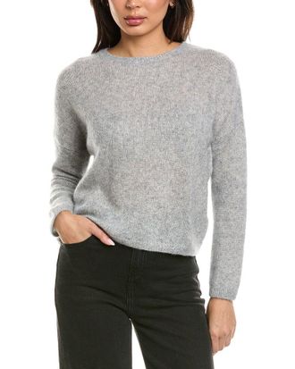 Brodie Estelle Sparkle Crewneck Cashmere Sweater