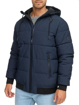 Indicode Bomberjacke INDICODE INGabrio, Herren, Gr. XXL, navy mix, Web, Obermaterial: 100% Polyester, unifarben, regular fit, Jacken Bomberjacke