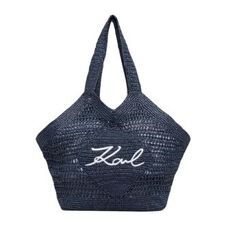 Karl Lagerfeld Dames, Tassen, Blauw, Maat: ONE Size