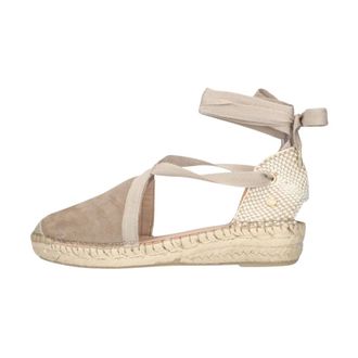 Fred De La Bretoniere Schoenen, Dames, Beige, 38 EU, Linnen, Romi Luz Espadrille