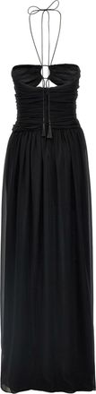 Tom Ford Womens Black Silk Long Dress