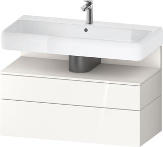 Duravit Qatego Mueble Bajo Lavabo, 1 Extra&iacute;ble Y 1 Caj&oacute;n, - Duravit
