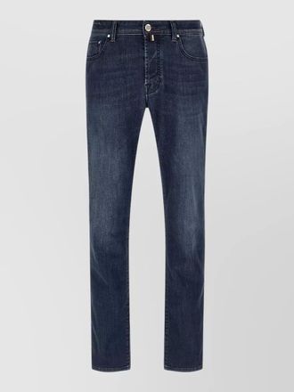 Jacob Cohen bard slim jeans belt loops design