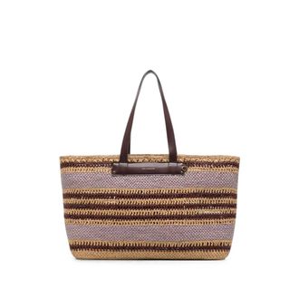 Anya Hindmarch Logo-detail Striped Shoulder Bag